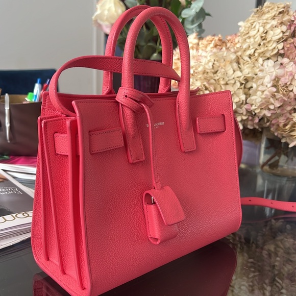 SAINT LAURENT Sac de Jour Nano Bag in Grained Leather - Picture 12 of 14